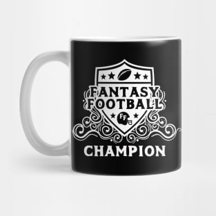 Fantasy Football Champion Shield Mug